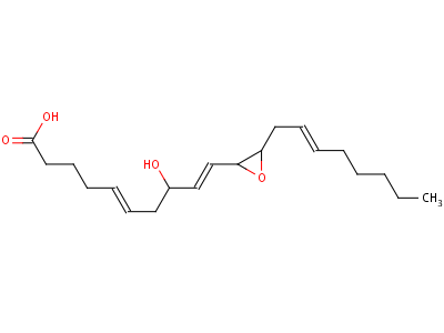 8(R,s)-hydroxy-11(s),12(s)-epoxyeicosa-5z,9e,14z-trienoic acidStructure,85589-24-8Structure 8(R,s)-hydroxy-11(s),12(s)-epoxyeicosa-5z,9e,14z-trienoic acid Structure,85589-24-8Structure