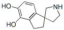 (9CI)-2,3-二氫-螺[1H-茚-1,3-吡咯烷]-4,5-二醇結(jié)構(gòu)式_100038-00-4結(jié)構(gòu)式