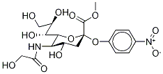 2-O-(p-硝基苯基)-α-d-n-乙二醇神經(jīng)氨酸甲酯結構式_1000890-53-8結構式