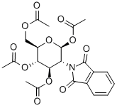 1,3,4,6-四-o-乙?；?2-脫氧-2-鄰苯二甲酰亞氨基-beta-d-吡喃葡萄糖結(jié)構(gòu)式_10022-13-6結(jié)構(gòu)式