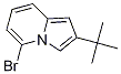 5-Bromo-2-tert-butylindolizineStructure,1006591-07-6Structure 5-Bromo-2-tert-butylindolizine Structure,1006591-07-6Structure