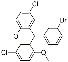 2-((3-Bromophenyl)(5-chloro-2-methoxyphenyl)methyl)-4-chloro-1-methoxybenzeneStructure,1011800-53-5Structure 2-((3-Bromophenyl)(5-chloro-2-methoxyphenyl)methyl)-4-chloro-1-methoxybenzene Structure,1011800-53-5Structure