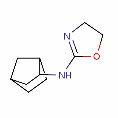 (9ci)-n-雙環(huán)[2.2.1]庚-2-基-4,5-二氫-2-噁唑胺結(jié)構(gòu)式_101832-33-1結(jié)構(gòu)式