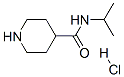 N-isopropyl-4-piperidinecarboxamide hydrochlorideStructure,102125-62-2Structure N-isopropyl-4-piperidinecarboxamide hydrochloride Structure,102125-62-2Structure
