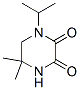 2,3-Piperazinedione,1-isopropyl-5,5-dimethyl-(6ci) Structure,102153-83-3Structure