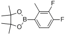 3,4-Difluoro-2-methylphenylboronic acid pinacol esterStructure,1025707-97-4Structure 3,4-Difluoro-2-methylphenylboronic acid pinacol ester Structure,1025707-97-4Structure