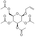 烯丙基-四-O-乙酰基-β-D-吡喃葡萄糖苷結(jié)構(gòu)式_10343-15-4結(jié)構(gòu)式