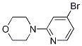 4-Bromo-2-morpholinopyridine Structure,1040377-12-5Structure