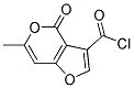 (9ci)-6-甲基-4-氧代-4H-呋喃并[3,2-c]吡喃-3-羰酰氯結(jié)構(gòu)式_104270-66-8結(jié)構(gòu)式