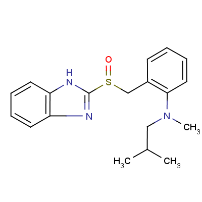 來明拉唑結(jié)構(gòu)式_104340-86-5結(jié)構(gòu)式