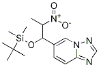 6-(1-((叔丁基二甲基甲硅烷基)氧基)-2-硝基丙基)-[1,2,4]噻唑并[1,5-a]吡啶結(jié)構(gòu)式_1043907-95-4結(jié)構(gòu)式