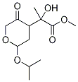 四氫-α-羥基-α-甲基-2-(1-甲基乙氧基)-5-氧代-2H-吡喃-4-乙酸甲酯結(jié)構(gòu)式_1044244-99-6結(jié)構(gòu)式