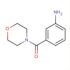 Methanone, (3-aminophenyl)-4-morpholinyl-Structure,104775-65-7Structure Methanone, (3-aminophenyl)-4-morpholinyl- Structure,104775-65-7Structure