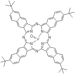 Vanadyl 2,11,20,29-tetra-tert-butyl-2,3-naphthalocyanineStructure,105011-00-5Structure Vanadyl 2,11,20,29-tetra-tert-butyl-2,3-naphthalocyanine Structure,105011-00-5Structure
