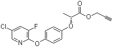 炔草酯結構式_105512-06-9結構式