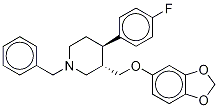 (3S,4R)-3-[(1,3-苯并二氧戊環(huán)-5-基氧基)甲基]-1-芐基-4-(4-氟苯基)哌啶結(jié)構(gòu)式_105813-14-7結(jié)構(gòu)式