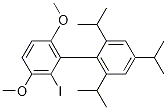 2-Iodo-3,6-dimethoxy-2,4,6-triisopropylbiphenylStructure,1070663-76-1Structure 2-Iodo-3,6-dimethoxy-2,4,6-triisopropylbiphenyl Structure,1070663-76-1Structure
