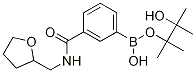 3-(Tetrahydrofurfurylaminocarbonyl)phenylboronic acid pinacol esterStructure,1073355-06-2Structure 3-(Tetrahydrofurfurylaminocarbonyl)phenylboronic acid pinacol ester Structure,1073355-06-2Structure