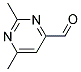 4-Pyrimidinecarboxaldehyde, 2,6-dimethyl-(7ci,8ci)Structure,1074-39-1Structure 4-Pyrimidinecarboxaldehyde, 2,6-dimethyl-(7ci,8ci) Structure,1074-39-1Structure