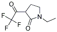 2-Pyrrolidinone, 1-ethyl-3-(trifluoroacetyl)-(9ci)Structure,107470-29-1Structure 2-Pyrrolidinone, 1-ethyl-3-(trifluoroacetyl)-(9ci) Structure,107470-29-1Structure