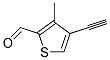 2-Thiophenecarboxaldehyde, 4-ethynyl-3-methyl-(9ci)Structure,108408-34-0Structure 2-Thiophenecarboxaldehyde, 4-ethynyl-3-methyl-(9ci) Structure,108408-34-0Structure