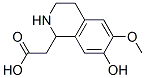(7-Hydroxy-6-methoxy-1,2,3,4-tetrahydro-isoquinolin-1-yl)-acetic acidStructure,111599-06-5Structure (7-Hydroxy-6-methoxy-1,2,3,4-tetrahydro-isoquinolin-1-yl)-acetic acid Structure,111599-06-5Structure