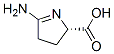 2H-pyrrole-2-carboxylicacid,5-amino-3,4-dihydro-,(s)-(9ci) Structure,111631-17-5Structure