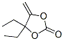 1,3-Dioxolan-2-one, 4,4-diethyl-5-methylene-Structure,111835-62-2Structure 1,3-Dioxolan-2-one, 4,4-diethyl-5-methylene- Structure,111835-62-2Structure