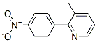 3-Methyl-2-(4-nitrophenyl)pyridineStructure,113120-13-1Structure 3-Methyl-2-(4-nitrophenyl)pyridine Structure,113120-13-1Structure