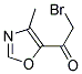 Ethanone, 2-bromo-1-(4-methyl-5-oxazolyl)-(9ci)Structure,113732-98-2Structure Ethanone, 2-bromo-1-(4-methyl-5-oxazolyl)-(9ci) Structure,113732-98-2Structure