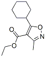 4-Isoxazolecarboxylicacid,5-cyclohexyl-3-methyl-,ethylester(9ci)Structure,113841-82-0Structure 4-Isoxazolecarboxylicacid,5-cyclohexyl-3-methyl-,ethylester(9ci) Structure,113841-82-0Structure