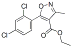 (9ci)-5-(2,4-二氯苯基)-3-甲基-4-異噁唑羧酸乙酯結(jié)構(gòu)式_113841-87-5結(jié)構(gòu)式