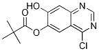4-Chloro-7-hydroxyquinazolin-6-ylpivalateStructure,1145671-38-0Structure 4-Chloro-7-hydroxyquinazolin-6-ylpivalate Structure,1145671-38-0Structure