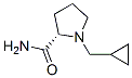 2-Pyrrolidinecarboxamide,1-(cyclopropylmethyl)-,(2s)-(9ci)Structure,114812-44-1Structure 2-Pyrrolidinecarboxamide,1-(cyclopropylmethyl)-,(2s)-(9ci) Structure,114812-44-1Structure