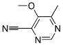 4-Pyrimidinecarbonitrile, 5-methoxy-6-methyl-(9ci)Structure,114969-83-4Structure 4-Pyrimidinecarbonitrile, 5-methoxy-6-methyl-(9ci) Structure,114969-83-4Structure