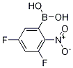 3,5-Difluoro-2-nitrophenylboronic acidStructure,1150114-60-5Structure 3,5-Difluoro-2-nitrophenylboronic acid Structure,1150114-60-5Structure