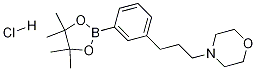 3-(3-Morpholinopropyl)phenylboronic acid, pinacol ester, HClStructure,1150271-72-9Structure 3-(3-Morpholinopropyl)phenylboronic acid, pinacol ester, HCl Structure,1150271-72-9Structure