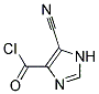 1H-imidazole-4-carbonyl chloride, 5-cyano- (9ci) Structure,115363-80-9Structure