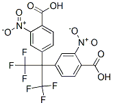 2,2-Bis(4-carboxy-3-nitrophenyl)hexafluoropropaneStructure,115873-09-1Structure 2,2-Bis(4-carboxy-3-nitrophenyl)hexafluoropropane Structure,115873-09-1Structure