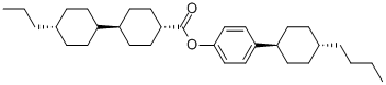 4-(反式,反式-4-丙基雙環(huán)己基)甲酸-4’-(反式-4-丁基環(huán)己基)苯酚酯結(jié)構(gòu)式_115978-59-1結(jié)構(gòu)式