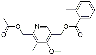 6-Acetoxymethyl-4-methoxy-5-methyl-3-pyridylmethanol o-toluateStructure,1159977-01-1Structure 6-Acetoxymethyl-4-methoxy-5-methyl-3-pyridylmethanol o-toluate Structure,1159977-01-1Structure