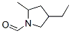 1-Pyrrolidinecarboxaldehyde, 4-ethyl-2-methyl-(9ci)Structure,116679-50-6Structure 1-Pyrrolidinecarboxaldehyde, 4-ethyl-2-methyl-(9ci) Structure,116679-50-6Structure