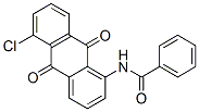 Benzamide,n-(5-chloro-9,10-dihydro-9,10-dioxo-1-anthracenyl)-Structure,117-05-5Structure Benzamide,n-(5-chloro-9,10-dihydro-9,10-dioxo-1-anthracenyl)- Structure,117-05-5Structure