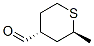 2H-thiopyran-4-carboxaldehyde, tetrahydro-2-methyl-, trans-(9ci) Structure,117972-81-3Structure