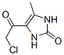 2H-imidazol-2-one, 4-(chloroacetyl)-1,3-dihydro-5-methyl-(9ci)Structure,118097-30-6Structure 2H-imidazol-2-one, 4-(chloroacetyl)-1,3-dihydro-5-methyl-(9ci) Structure,118097-30-6Structure