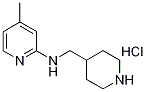 (4-Methyl-pyridin-2-yl)-piperidin-4-ylmethyl-amine hydrochlorideStructure,1185306-92-6Structure (4-Methyl-pyridin-2-yl)-piperidin-4-ylmethyl-amine hydrochloride Structure,1185306-92-6Structure