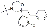 4-叔丁基-2-(3-氯苯基)-2-(苯乙基)-嗎啉結(jié)構(gòu)式_119491-62-2結(jié)構(gòu)式
