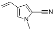 1H-pyrrole-2-carbonitrile,4-ethenyl-1-methyl-(9ci)Structure,119580-84-6Structure 1H-pyrrole-2-carbonitrile,4-ethenyl-1-methyl-(9ci) Structure,119580-84-6Structure