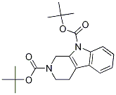 3,4-二氫-1h吡啶并[3,4-b]吲哚-2,9-二-叔丁基3,4-二氫-1H-吡啶并[3,4-b]吲哚-29-二羧酸二叔丁酯結構式_1196075-55-4結構式