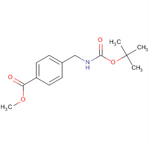 Methyl 4-(n-tert-butoxycarbonylaminomethyl)benzoate Structure,120157-96-2Structure